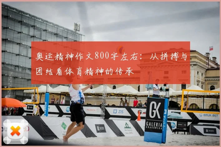 奥运精神作文800字左右:从拼搏与团结看体育精神的传承